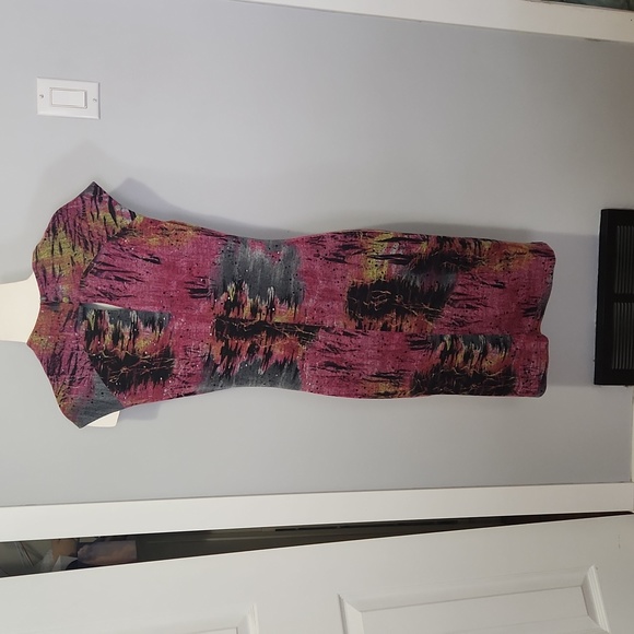 Joseph Ribkoff Patterned Dress - Picture 4 of 10